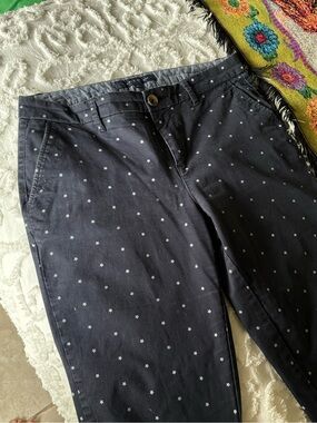 Tommy Hilfiger Women's Navy Star-Print Jeans